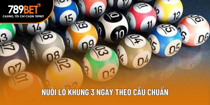Nuôi lô khung 3 ngày theo cầu chuẩn